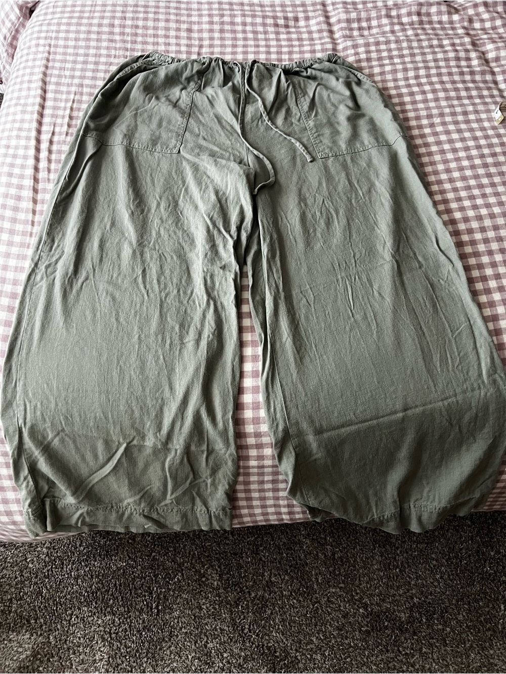 Fabletics Linen Wide Leg Pants